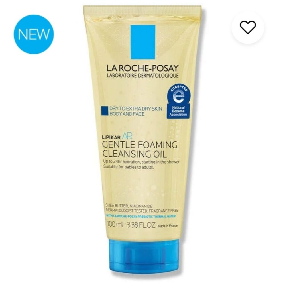 New La Roche Posay Lipikar Gentle Foaming Cleansing Oil